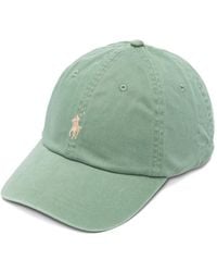 Polo Ralph Lauren - Embroidered-Logo Baseball Cap - Lyst
