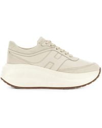 Hogan - Baskets À Empiècements Contrastants H696 - Lyst