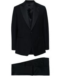 Lardini - Single-Breasted Wool Suit - Lyst