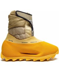 Yeezy Yeezy Knit Rnr "sulfur" Boots - Yellow