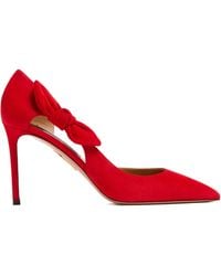 Aquazzura - Very Bow Tie 105mm パンプス - Lyst
