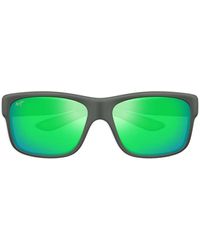 Maui Jim - Southern Cross Rectangle Sunglasses - Lyst