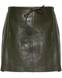 Paloma Wool - Leather Mini Skirt - Lyst