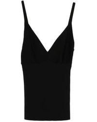P.A.R.O.S.H. - V-Neck Top - Lyst