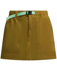 Patagonia - Belted Logo-Patch Shorts - Lyst