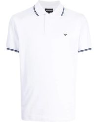 Emporio Armani - ロゴ ポロシャツ - Lyst