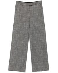 Circolo 1901 - Prince Of Wales Check Trousers - Lyst