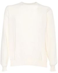 FILIPPO DE LAURENTIIS - Cotton Crew-Neck Jumper - Lyst
