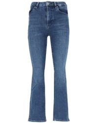 FRAME - The Reboot Cropped Jeans - Lyst
