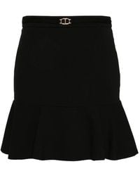 Twinset - Oval T Waist Strap Mini Skirt - Lyst