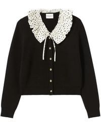 Claudie Pierlot - コントラストカラー カーディガン - Lyst