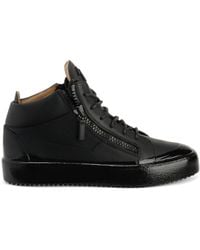 Giuseppe Zanotti - Kriss Hi-top Leather Sneakers - Lyst