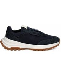 Emporio Armani - Eagle Club Capsule Collection Suede Sneakers - Lyst