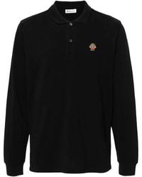 Bally - Logo-embroidered Organic Cotton Polo Shirt - Lyst