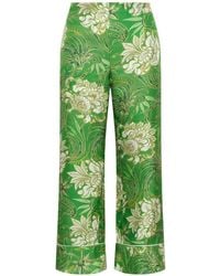Maliparmi - Print Piped Trousers - Lyst