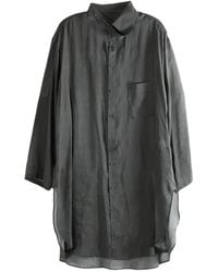 Yohji Yamamoto - Front-Pocket Shirt - Lyst