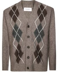 Paolo Pecora - Button-Fastening Cardigan - Lyst