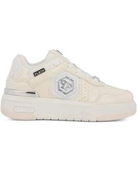Philipp Plein - Sk8R Crocodile-Effect Sneakers - Lyst