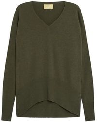 Momoní - Freesia V-Neck Sweater - Lyst