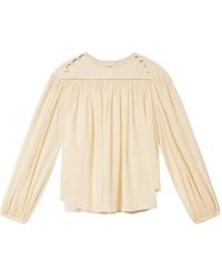 Isabel Marant - Nuna Silk Fluid-Fit Blouse - Lyst