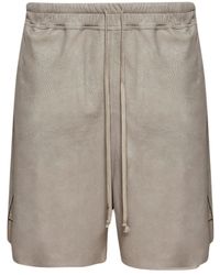 Rick Owens - Pantalones cortos lisos - Lyst