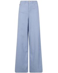 Lois - Marlene Wideleg Trousers - Lyst
