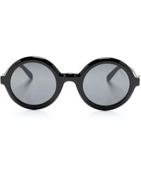 Moncler - Orbit Round-frame Sunglasses - Lyst