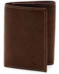 Timberland - Trifold Leather Wallet - Lyst