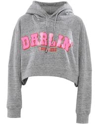 DSquared² - Sudadera Corta Con Capucha Y Logo - Lyst