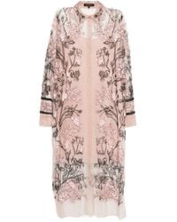 Biyan - Floral Embroidered Dress - Lyst