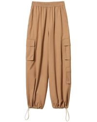 Twinset - Elasticated-Waistband Cargo Pants - Lyst