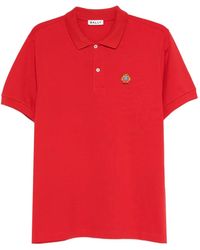 Bally - Logo-Patch Polo Shirt - Lyst
