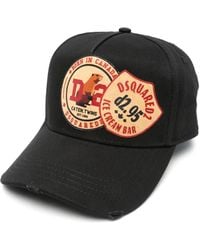DSquared² - Baseballkappe mit Logo-Patch - Lyst