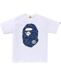 A Bathing Ape - Logo-Print T-Shirt - Lyst