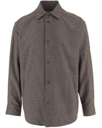 DARKPARK - Houndstooth-Pattern Shirt - Lyst