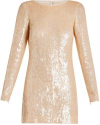 Tom Ford - Zijden Jurk Verfraaid Met Pailletten - Lyst