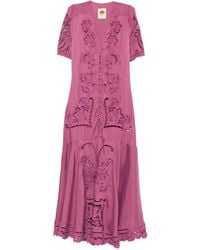FARM Rio - Richelieu Sateen Maxi Dress - Lyst