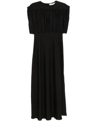Tela - D.Vega Buttoned Maxi Dress - Lyst