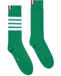 Thom Browne - Socken mit Logo-Streifen - Lyst