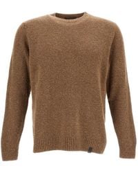 Zanone - Crew-Neck Bouclé Sweater - Lyst