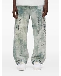 Purple Brand - P018 Worn Camouflage-Print Jeans - Lyst