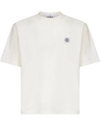 Stone Island - Two-Tone Velour Jacket - Lyst