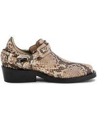 Rabanne - Xl Link Biker Ankle Boots - Lyst