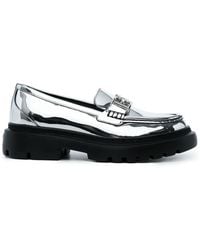 Bally - Gioia Chunky Leather Loafers - Lyst