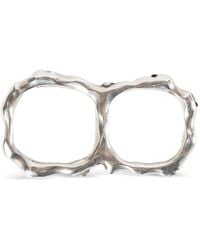 Ann Demeulemeester - Lenja Thorn Double Ring - Lyst