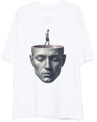 Hamza - Serenity Graphic T-Shirt - Lyst