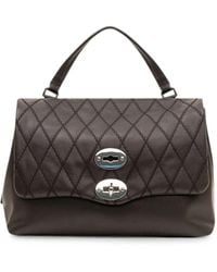 Zanellato - Postina Trame S Diamond-Quilted Tote Bag - Lyst