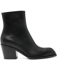 Gianvito Rossi - Wednesday Leather Ankle Boots - Lyst