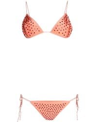 Oséree - Gem Bikinitop Verfraaid Met Kristallen - Lyst