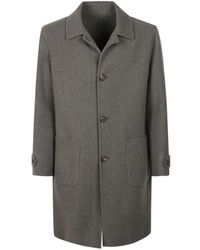 Eleventy - Button-Up Patch-Pocket Coat - Lyst